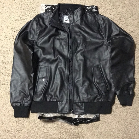 AG Milano Jackets & Coats Ag Milano Leather Jacket Brand New Poshmark